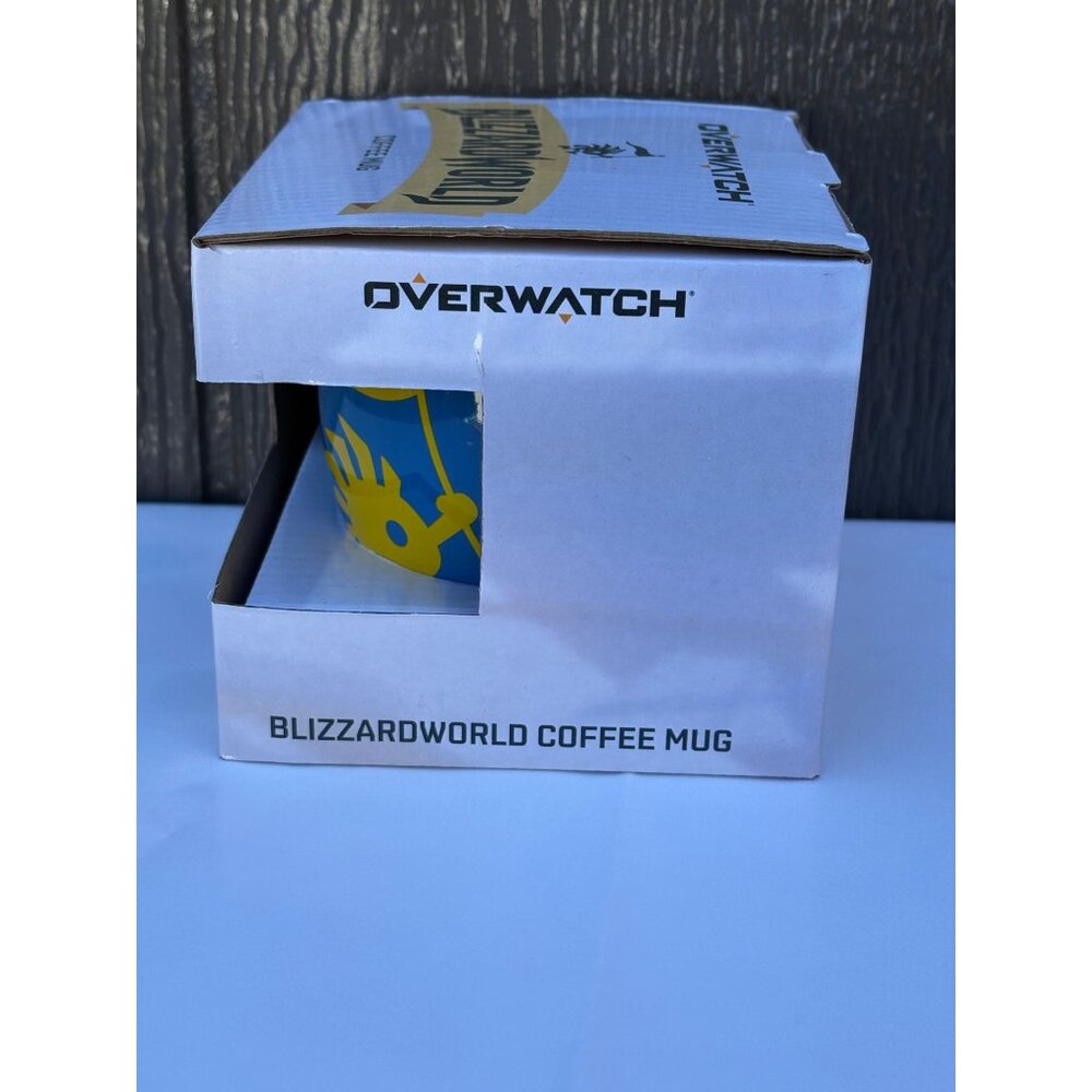 Overwatch Blizzard World of Warcraft Murloc Logo Coffee Mug New - Picture 4 of 7